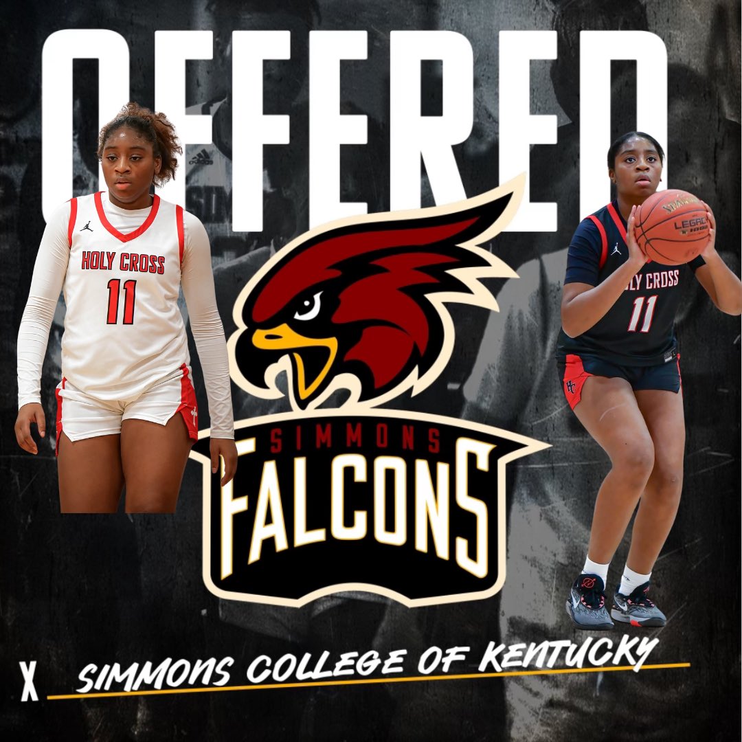 After a great conversation with Coach Earl Ruffin, I’m excited to announce I have received an opportunity to continue my academic and basketball career at the next level. This is my first Division 2 offer.  <a href="/SCKY_WBB/">Simmons College Lady Falcons</a>  <a href="/kbd_hoops/">KBD Rise</a>  <a href="/HCGirlsHoops/">HC Girls Hoops</a> <a href="/PGHAkeem/">Akeem Webb</a> <a href="/alyxwhite_/">Alyx White</a>  <a href="/Ballislife/">Ballislife.com</a>
