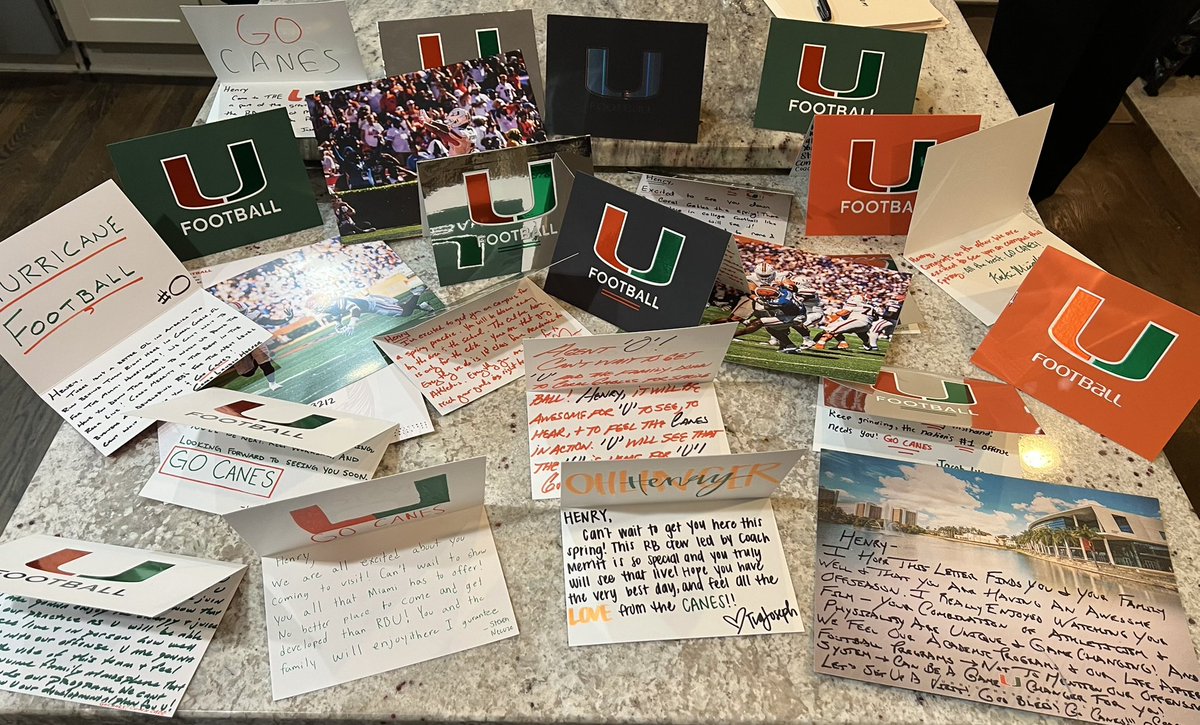 Henry Ohlinger 4 ⭐️ (@henry_ohlinger) on Twitter photo Got some mail today from <a href="/CanesFootball/">Miami Hurricanes Football</a> Appreciate the love can’t wait to get out to practice on March 27th <a href="/StevenNecuze11/">Steven Necuze</a> <a href="/Coach_Merritt/">Matt Merritt</a> <a href="/AlecDaSilva/">Alec Da Silva</a> <a href="/coach_cristobal/">Mario Cristobal</a> <a href="/SWiltfong_/">Steve Wiltfong</a> <a href="/AllenTrieu/">Allen Trieu</a> Got some mail today from <a href="/CanesFootball/">Miami Hurricanes Football</a> Appreciate the love can’t wait to get out to practice on March 27th <a href="/StevenNecuze11/">Steven Necuze</a> <a href="/Coach_Merritt/">Matt Merritt</a> <a href="/AlecDaSilva/">Alec Da Silva</a> <a href="/coach_cristobal/">Mario Cristobal</a> <a href="/SWiltfong_/">Steve Wiltfong</a> <a href="/AllenTrieu/">Allen Trieu</a>
