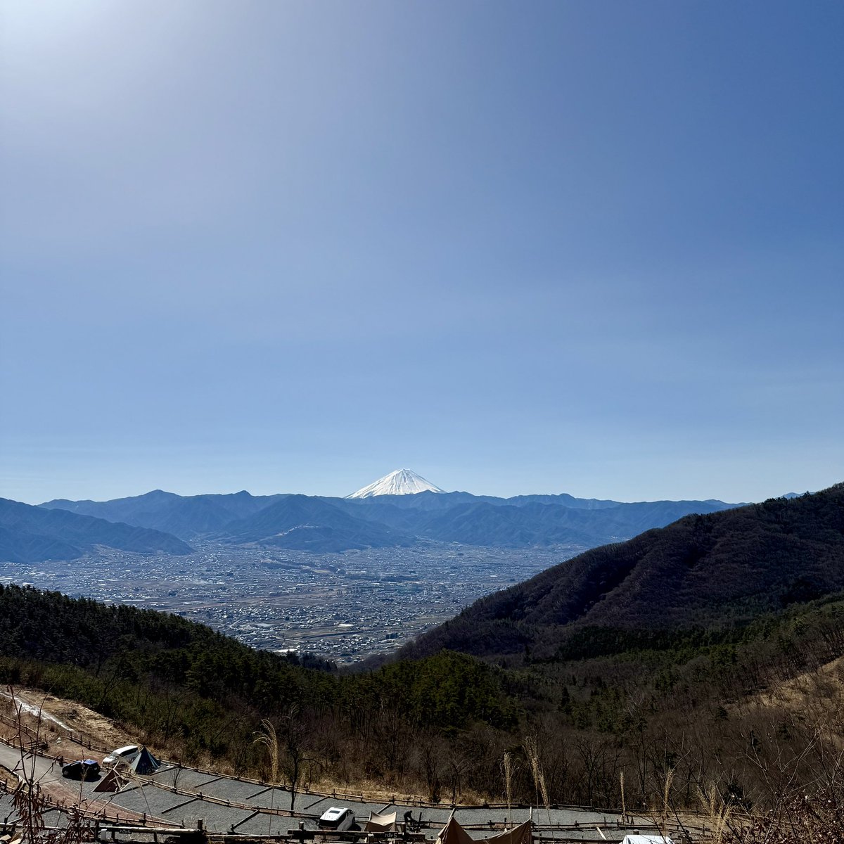 キャンプ2日目・朝🏕️
朝食＆10時のおやつTime🍡🍵