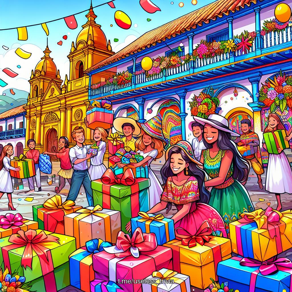 UselessTrivia42's tweet image. In Colombia, they celebrate 'Día del amor y la amistad' (Day of Love and Friendship) on the third Saturday in September, where people exchange gifts and cards to show appreciation for their loved ones.
#Colombia #LoveAndFriendshipDay #Celebration
#RandomFact #FactOfTheDay