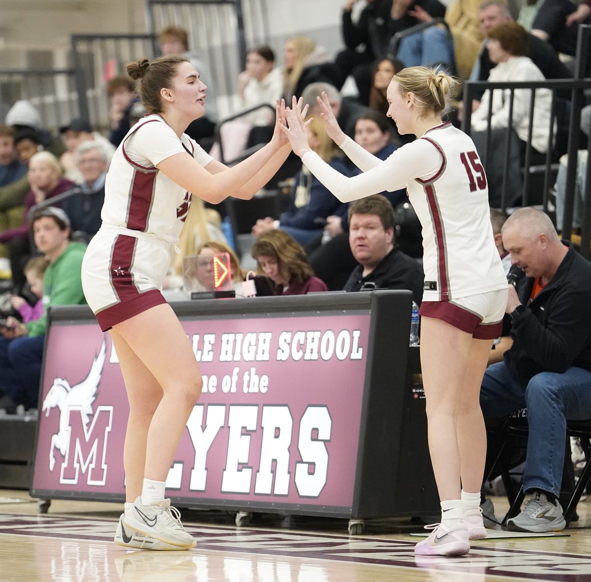 Starpoint defeats OP 48-40 in a class AA girls semifinal game.