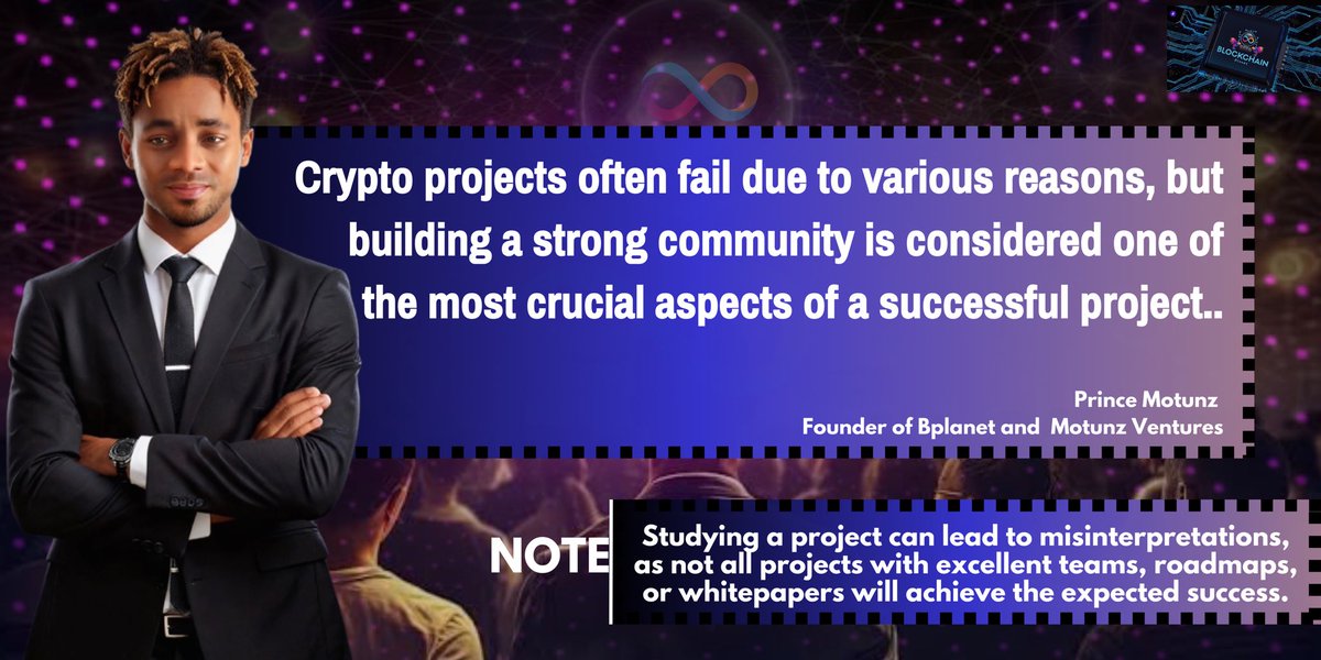 BLOCKCHAIPLANET's tweet photo. Research on a project can lead to disappointment when the research is flawed, causing the project to be perceived as a success but ultimately, a failure.
#Blockchaiplanet #ICP #DFINITY #Icppeople #cryptocurrency #crypto #project https://t.co/Ryyfu9gR88