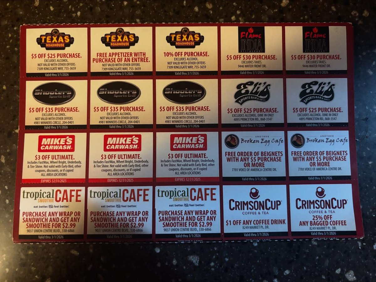 Lakota West baseball is fundraising! We are selling coupon books for $20 each. All the money goes straight back into the program! The coupon books are worth well over $40 and have a lot of great deals. If you are interested please let me know. Thank you for your support!