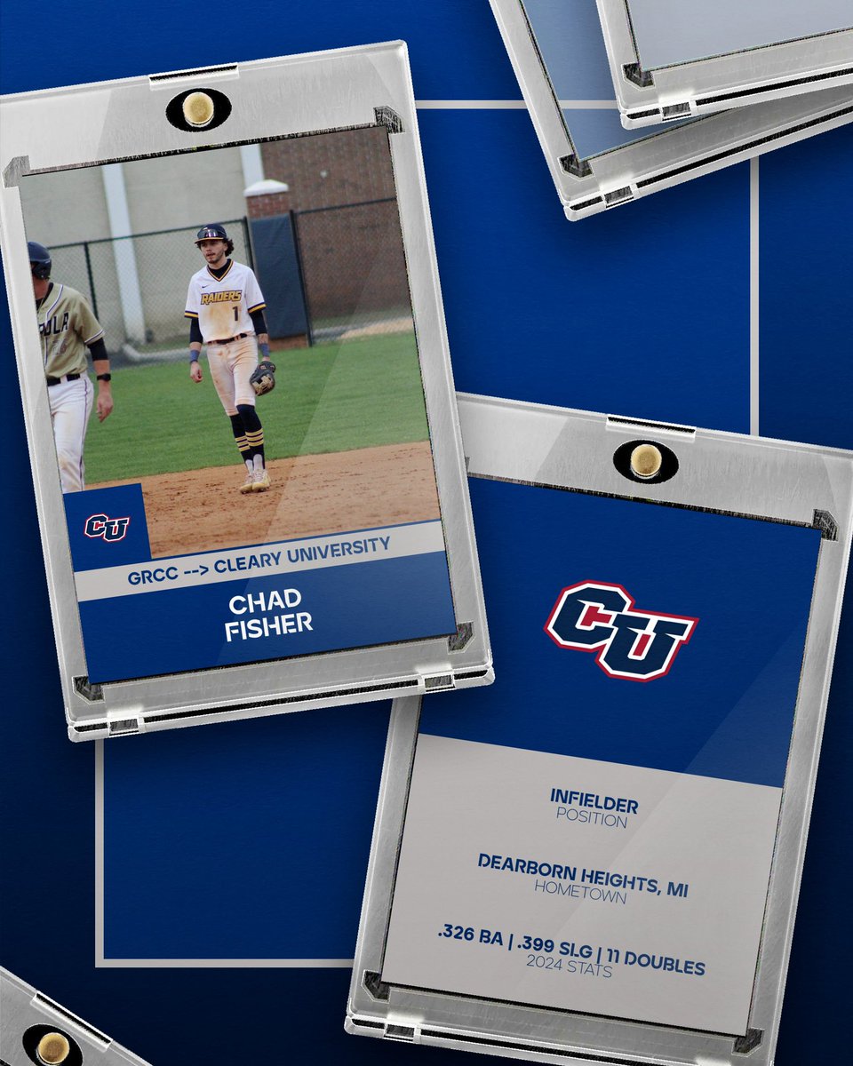 Congratulations to Chad Fisher on his commitment to Cleary University! #RaiderRaider