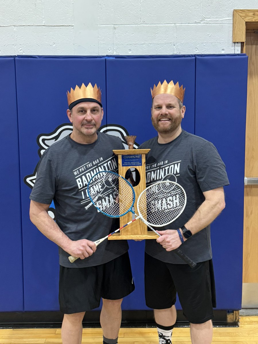 athlassociation's tweet image. 🏸🎉 And the winners of the 10th Annual Badminton Tournament are... once again, Mr. Carll and Mr. Casillo! 🏆👏
Huge congratulations to all our incredible teams and a big thank you to our amazing fans in the stands for making this year unforgettable! See you all next time! 🙌