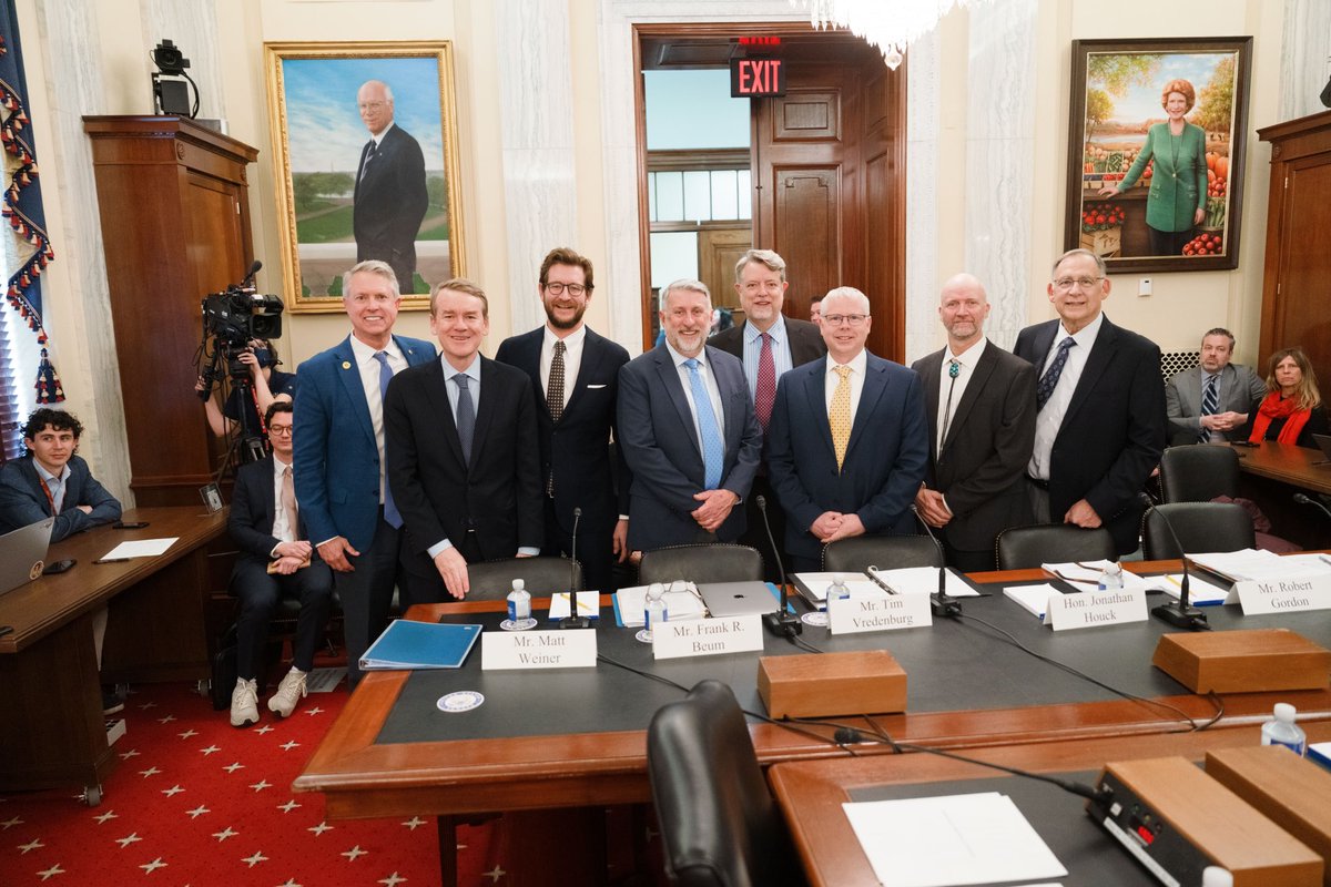 It was an honor to gavel in as Chairman of the <a href="/SenateAgGOP/">Senate Ag Committee Republicans</a> Subcommittee on Conservation, Forestry, Natural Resources, and Biotechnology. 

We held a hearing on the Fix Our Forests Act — critical legislation to provide commonsense deregulation and streamline fire prevention.