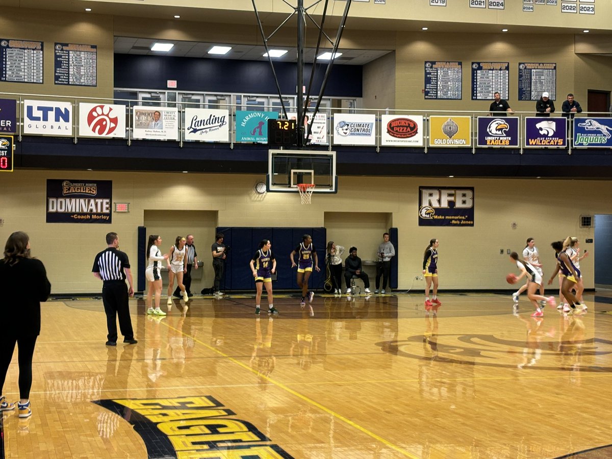 Liberty North Eagles (@lneaglepride) on Twitter photo Tonight is a special night at Liberty North! We unveiled a permanent banner honoring the legacy and impact of Coach Saree Morley. We also celebrated Alex Couchโs milestone as a 1,000 point scorer. And <a href="/LNEagleGBB/">LNEagleGBB</a> opens district play against NKC.
Letโs go Eagles! ๐ฆ
#Dominate Tonight is a special night at Liberty North! We unveiled a permanent banner honoring the legacy and impact of Coach Saree Morley. We also celebrated Alex Couchโs milestone as a 1,000 point scorer. And <a href="/LNEagleGBB/">LNEagleGBB</a> opens district play against NKC.
Letโs go Eagles! ๐ฆ
#Dominate
