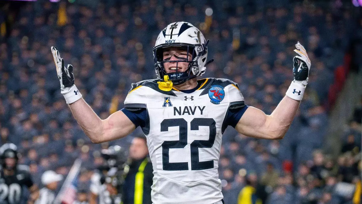 Blessed to receive an offer from <a href="/NavyFB/">Navy Football</a>!!!
<a href="/NavyCoachYo/">Mick Yokitis</a> <a href="/D_WallCoach/">Jerrick Hall</a> 
<a href="/PetersTwpFB/">Peters Twp Football</a> <a href="/Coach_Plack/">TJ Plack</a>
