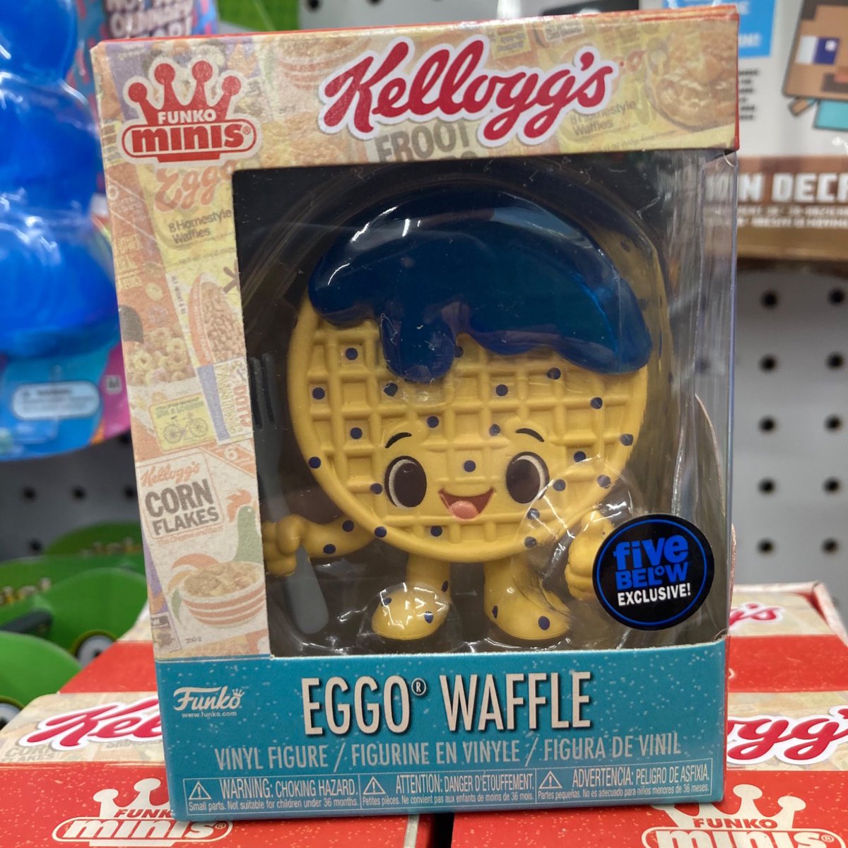 FunkoPOPsNews's tweet image. Peek at the Chase Blueberry Eggo Waffle! These Funko Minis are exclusive to Five Below ~ photo thanks @NumberWonSource ~ #Kellogs #FPN #FunkoPOPNews #Funko #FunkoPOP