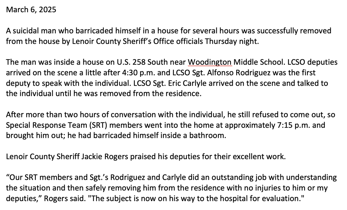 LenoirCountySO's tweet photo. https://t.co/v3FcIAfPnx