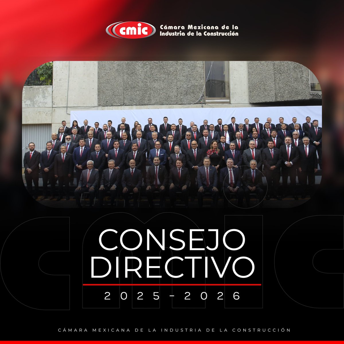 Muchas felicidades a nuestro Consejo Directivo 2025-2026 que encabeza Luis Méndez Jaled. Éxito en su gestión!