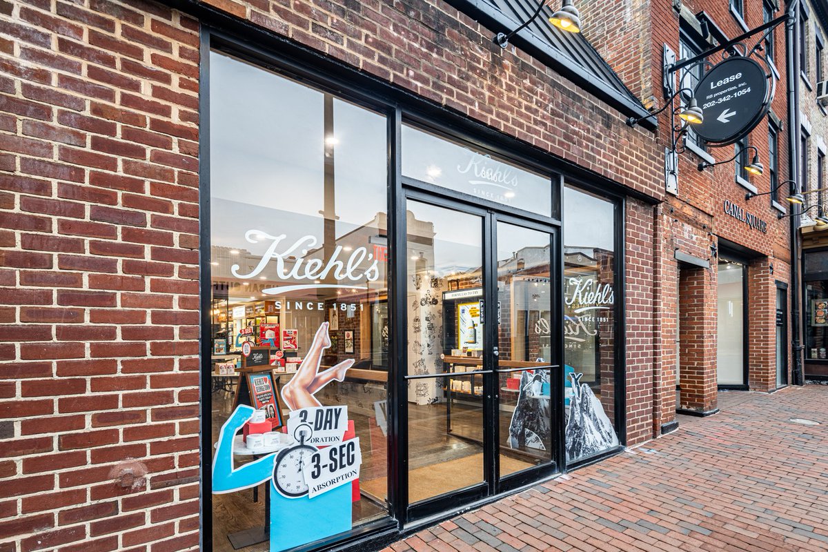 📢 @kiehls is BACK in Georgetown! 🎉 Join us for the grand reopening of their M Street store (3110 M ST.) on Friday, March 7 with exclusive promos, free skincare services, and a can’t-miss celebration from 4–7 PM! 🛍️✨More details here: bit.ly/3XAfgar! 🎶🥂