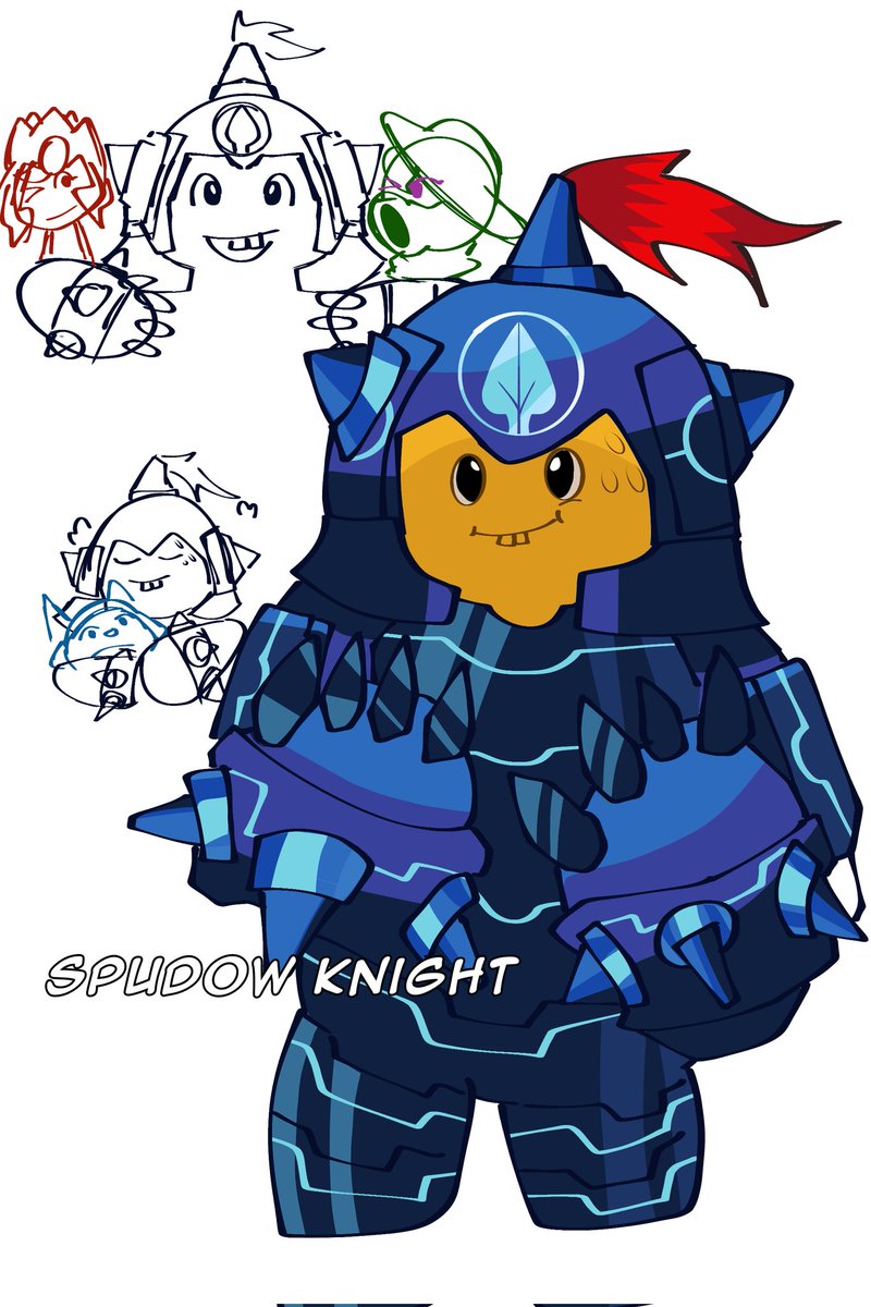 kranel21638's tweet image. Spudow knight Plant vs zombie fusion heroes/ fanmade #pvz #pvzfusion #pvzheroes #pvzfusionheroes