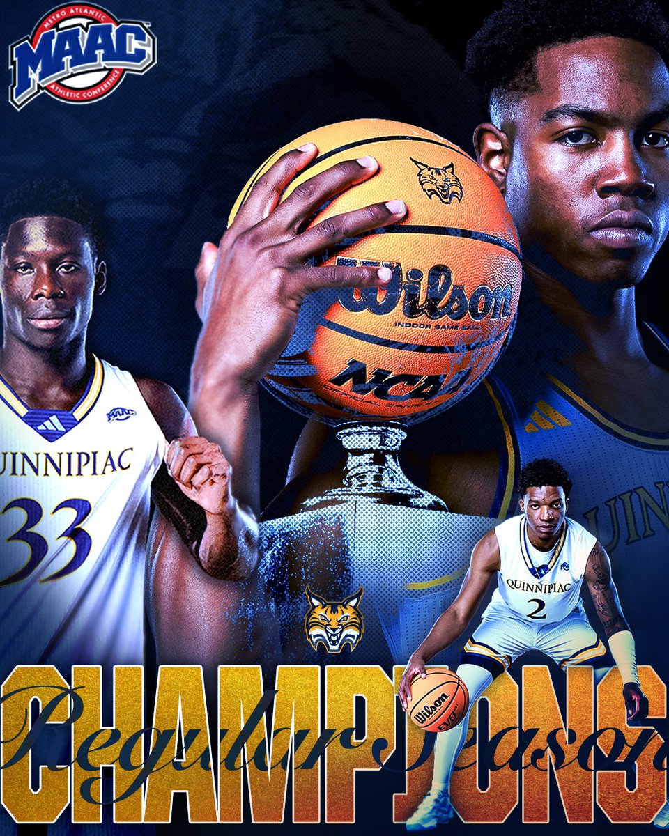𝙍𝙀𝙂𝙐𝙇𝘼𝙍 𝙎𝙀𝘼𝙎𝙊𝙉 𝘾𝙃𝘼𝙈𝙋𝙄𝙊𝙉𝙎 for the second consecutive year! 😼

#BobcatNation x <a href="/MAACHoops/">#MAACHoops</a>