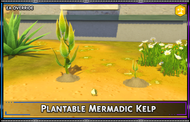 SrslySimsMods's tweet image. Plantable Mermadic Kelp - Updated for #TheSims4BusinessesandHobbies "Family Recipes" - Download & More Info: patreon.com/posts/29825123