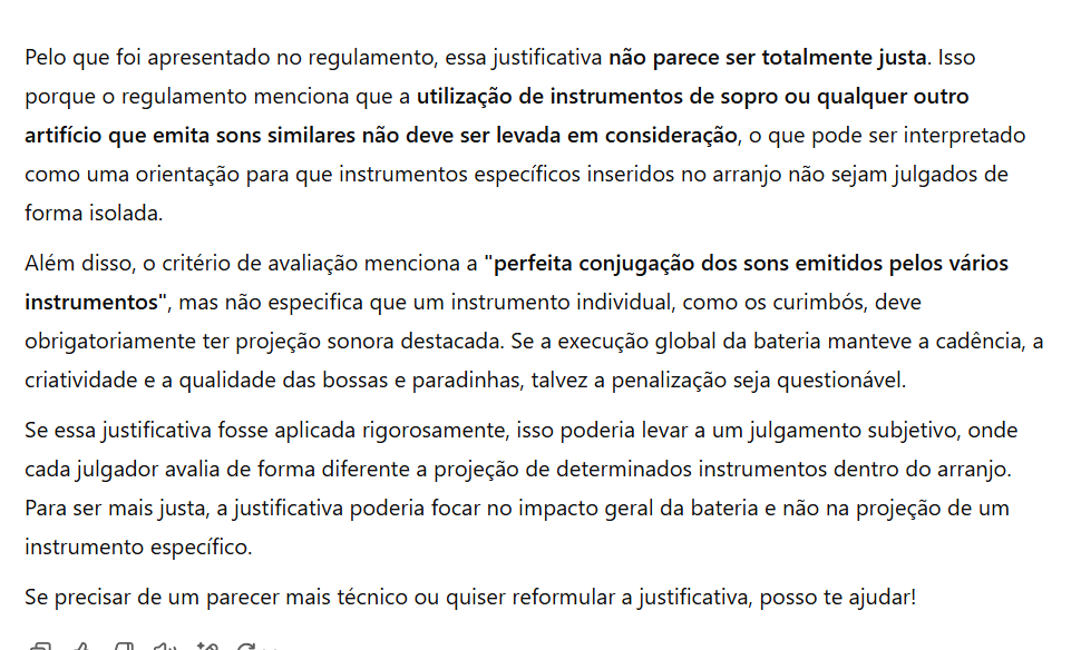 alluanlux's tweet photo. @Mestrefafa10 subi o regulamento da LIESA e a justificativa da jurada no chatGPT e OLHEM A RESPOSTA: https://t.co/Dez0ZHaOIw