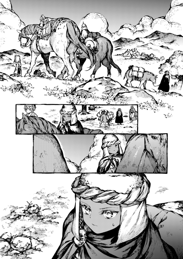 『ナルニア国物語 馬と少年』
第6話 タシュバーンの入口で(後編)が本日更新です🐴✨

ぜひよろしくお願いします～!

#ナルニア国物語

https://t.co/6DmDHuKfTV 