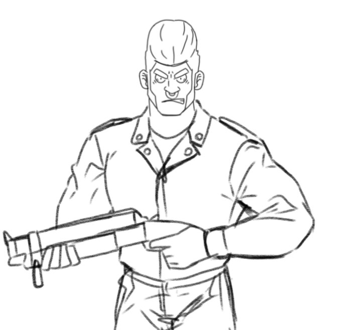 Ultimadamente no me ha dado tiempo para dibujar. Mucho trabajo laboral 😑. Aunque sea subo este pequeño boceto...
#bullxcolt #brawlstars #bull