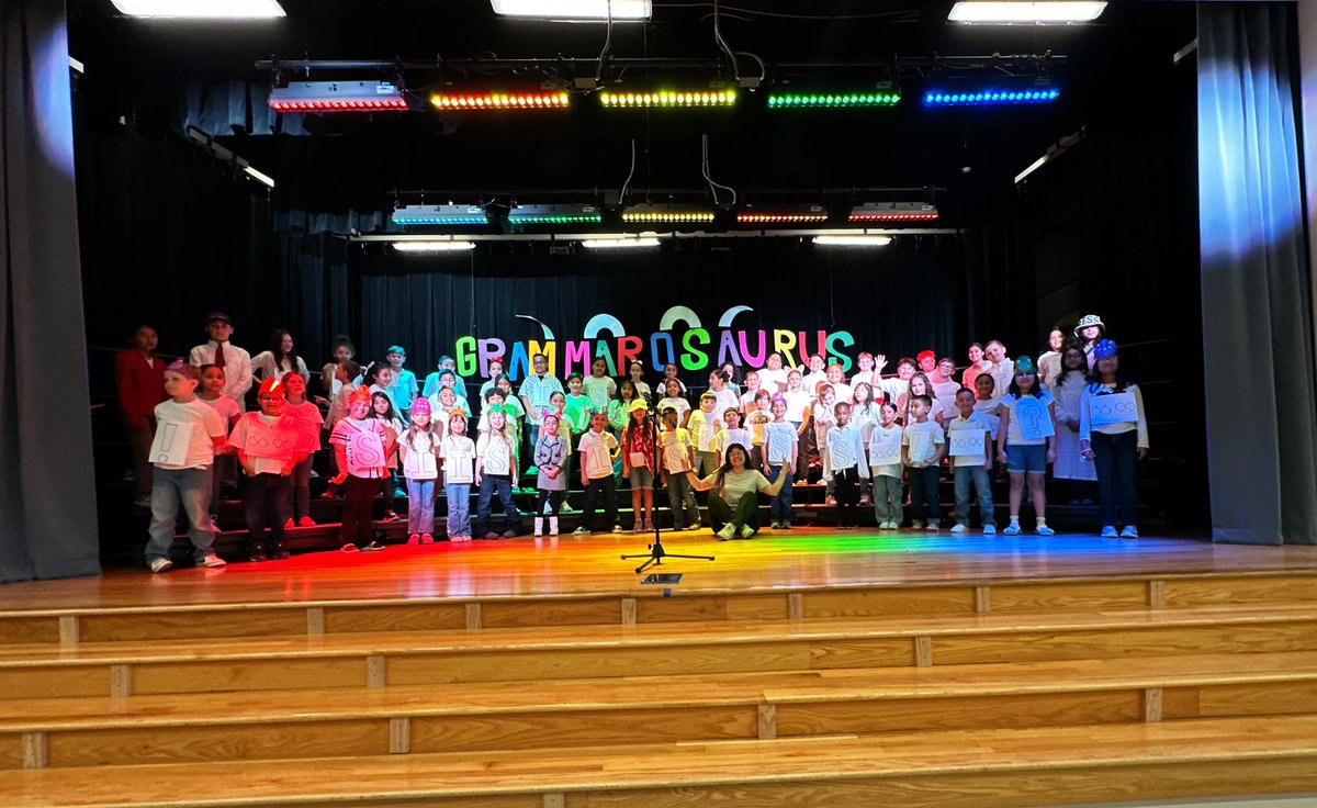 Tonight, our students and families had a blast at Camp Knight! Literacy games were a hit, incredible student artwork and passion projects were showcased, and our talented 2nd graders rocked the stage with their Grammarosaurus performance! 🏕️📖🎨🦕