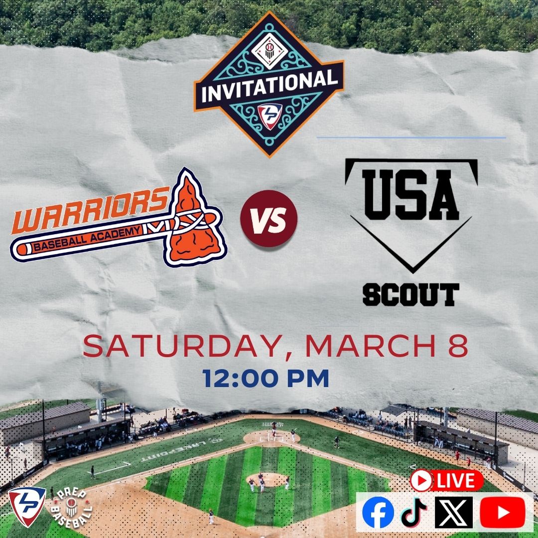 LakePoint Sports (@lakepointsports) on Twitter photo Prep Baseball Invitational, 𝗟𝗜𝗩𝗘 from LakePoint Sports
⚾️ Acworth Warriors 🆚 <a href="/USASCOUTGA/">USA SCOUT NATIONAL (9u-18u Teams)</a>
📅 Saturday
⏰ 12 PM ET
🎙️ <a href="/coryjmccartney/">Cory McCartney</a>, <a href="/Baseballmemphis/">Memphis Tiger Baseball</a>' <a href="/henson_jd/">Julian Henson</a>, <a href="/Avery_Hunt20/">Avery Hunt</a> & <a href="/GraysonRosen/">Grayson Rosen</a>
📺 Free on Facebook, TikTok, X and YouTube
<a href="/prepbaseball/">Prep Baseball</a> | @prepbaseballGA Prep Baseball Invitational, 𝗟𝗜𝗩𝗘 from LakePoint Sports
⚾️ Acworth Warriors 🆚 <a href="/USASCOUTGA/">USA SCOUT NATIONAL (9u-18u Teams)</a>
📅 Saturday
⏰ 12 PM ET
🎙️ <a href="/coryjmccartney/">Cory McCartney</a>, <a href="/Baseballmemphis/">Memphis Tiger Baseball</a>' <a href="/henson_jd/">Julian Henson</a>, <a href="/Avery_Hunt20/">Avery Hunt</a> & <a href="/GraysonRosen/">Grayson Rosen</a>
📺 Free on Facebook, TikTok, X and YouTube
<a href="/prepbaseball/">Prep Baseball</a> | @prepbaseballGA