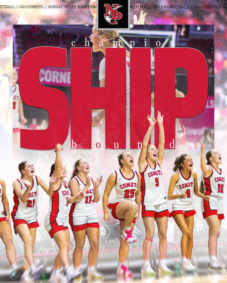 🏀 Class 4A <a href="/IGHSAU/">IGHSAU</a> State Semifinal
📍 Des Moines
🏟️ Wells Fargo Arena

DCG - 30
Comets - 52

Final

Our Comets advance to the State Championship to play Xavier on Saturday, March 8 at 2:30pm. 

Great job ladies but the job is not done!

#GoComets #ChampionshipBound #NotDoneYet