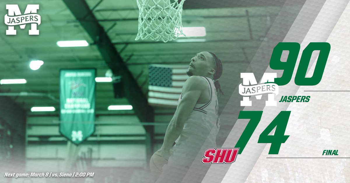 FINAL FROM DRADDY ❗️

#GoJaspers |  #JasperNation🟢⚪️