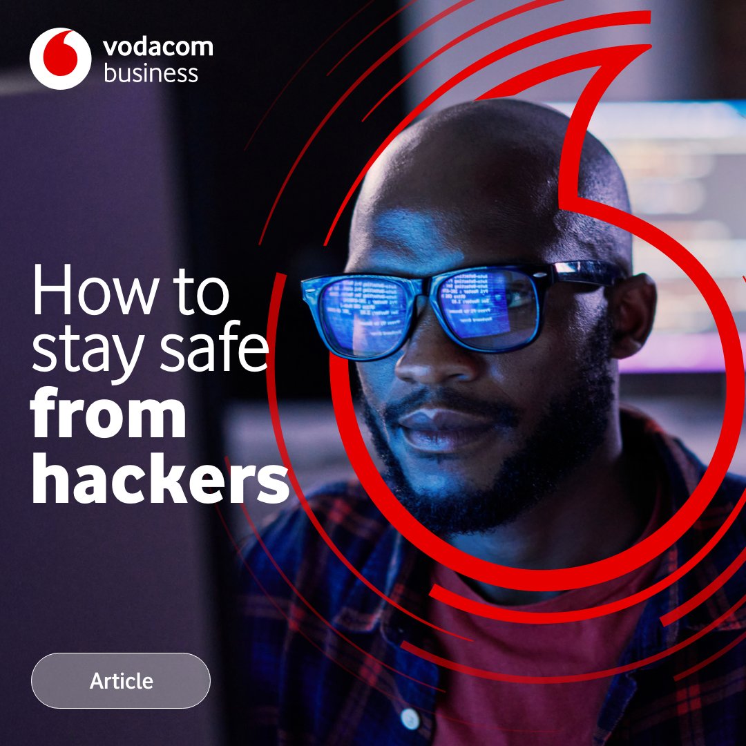 Vodacom's tweet image. Eight out of 10 businesses were victims of cyberattacks last year. Digital breaches can shut your business down.⚠️
Get tips on security best practice and the latest insights in our Cyber Security report: tinyurl.com/3ut5h3pu
#BusinessBlogs #VodacomBusiness #TurnToUs