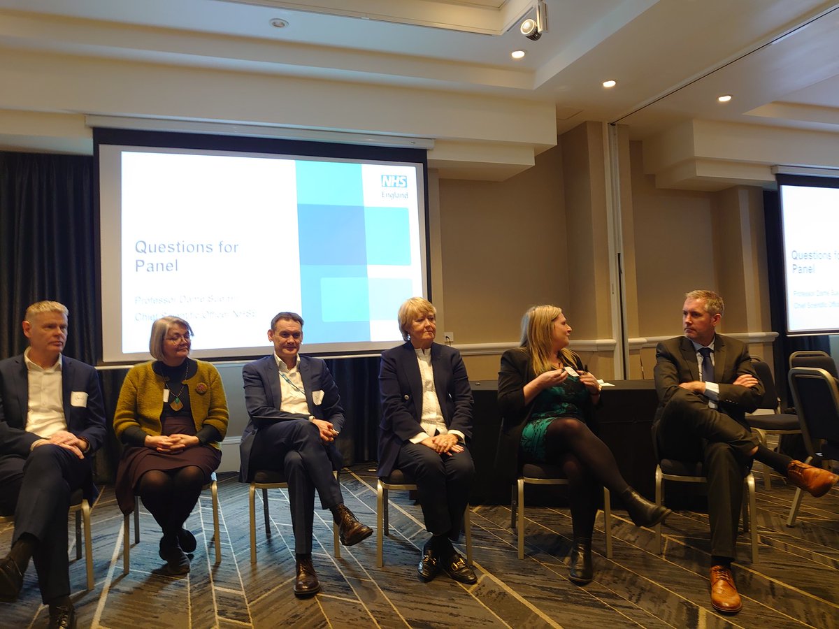 NE&amp;Y Healthcare Science (hcs) conference senior leader panel and behavioural science sessions