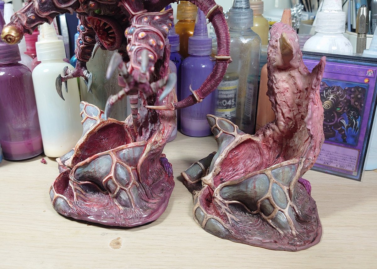 crowsbox's tweet image. サウザンド・アイズ・サクリファイス 塗装中
#遊戯王 #yugioh