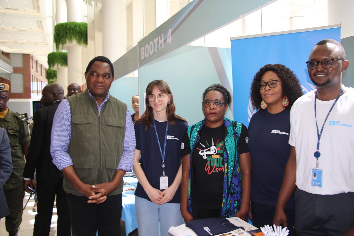 UN Zambia (@unzambia) on Twitter photo "President <a href="/HHichilema/">Hakainde Hichilema</a>'s presence at the National Youth Indaba underscores the importance of youth engagement in Zambia's development. #YouthLeadership "President <a href="/HHichilema/">Hakainde Hichilema</a>'s presence at the National Youth Indaba underscores the importance of youth engagement in Zambia's development. #YouthLeadership