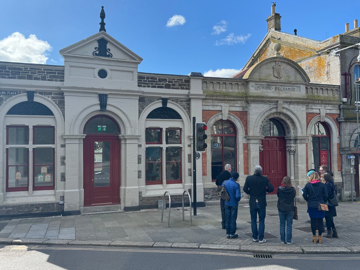 Thank you to everyone who joined us virtually or in person for our Placemaking and Context Event in Redruth yesterday. 

We hope you enjoyed the day and look forward to seeing <a href="/IHBCtweet/">IHBC</a> members soon at future events 😀