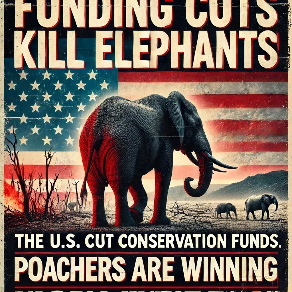 🚨 Trump's funding cuts will be catastrophic for elephant conservation! These cuts threaten crucial programs that protect elephants &amp; support local communities. Read more about the looming disaster &amp; how we can fight back.🐘#elephants #Conservation theelephantproject.net/the-elephant-t…