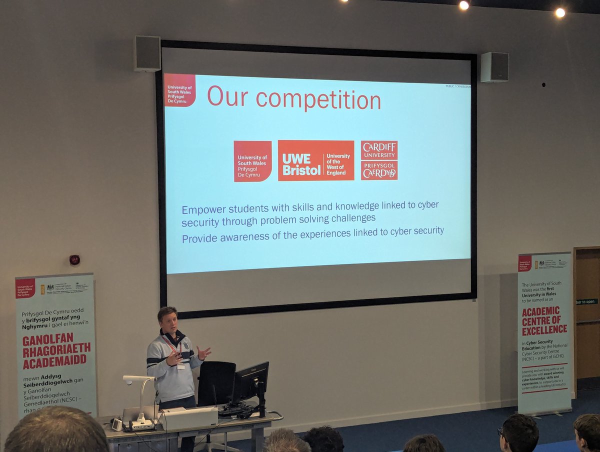 SJHSICT's tweet image. It&apos;s finals day in USW&apos;s Regional Cyber Security Competition. Our three teams (Anonymous R Us, Code Monkeys and 404 Not Found) are a part of the top 20 teams in Wales from the first round of the competition!