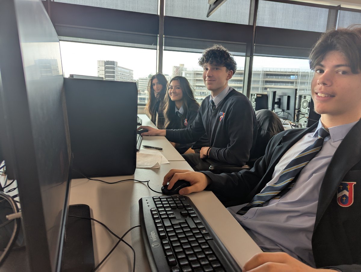 SJHSICT's tweet image. It&apos;s finals day in USW&apos;s Regional Cyber Security Competition. Our three teams (Anonymous R Us, Code Monkeys and 404 Not Found) are a part of the top 20 teams in Wales from the first round of the competition!