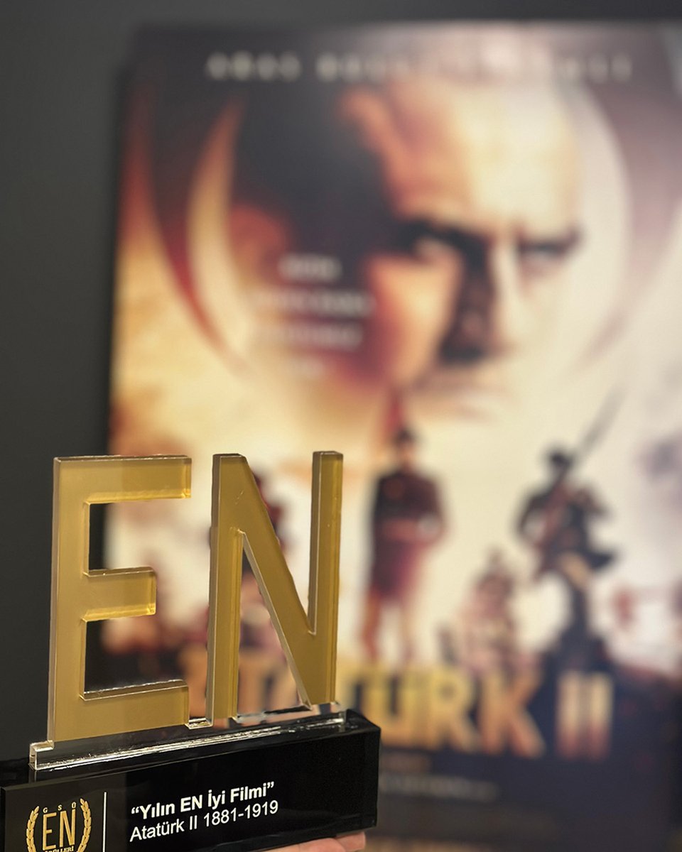 Atatürk 2 filmimiz, Galatasaray Üniversitesi öğrencileri tarafından “2024 Yılının En İyi Filmi” seçildi. Oy veren tüm herkese teşekkür ederiz.