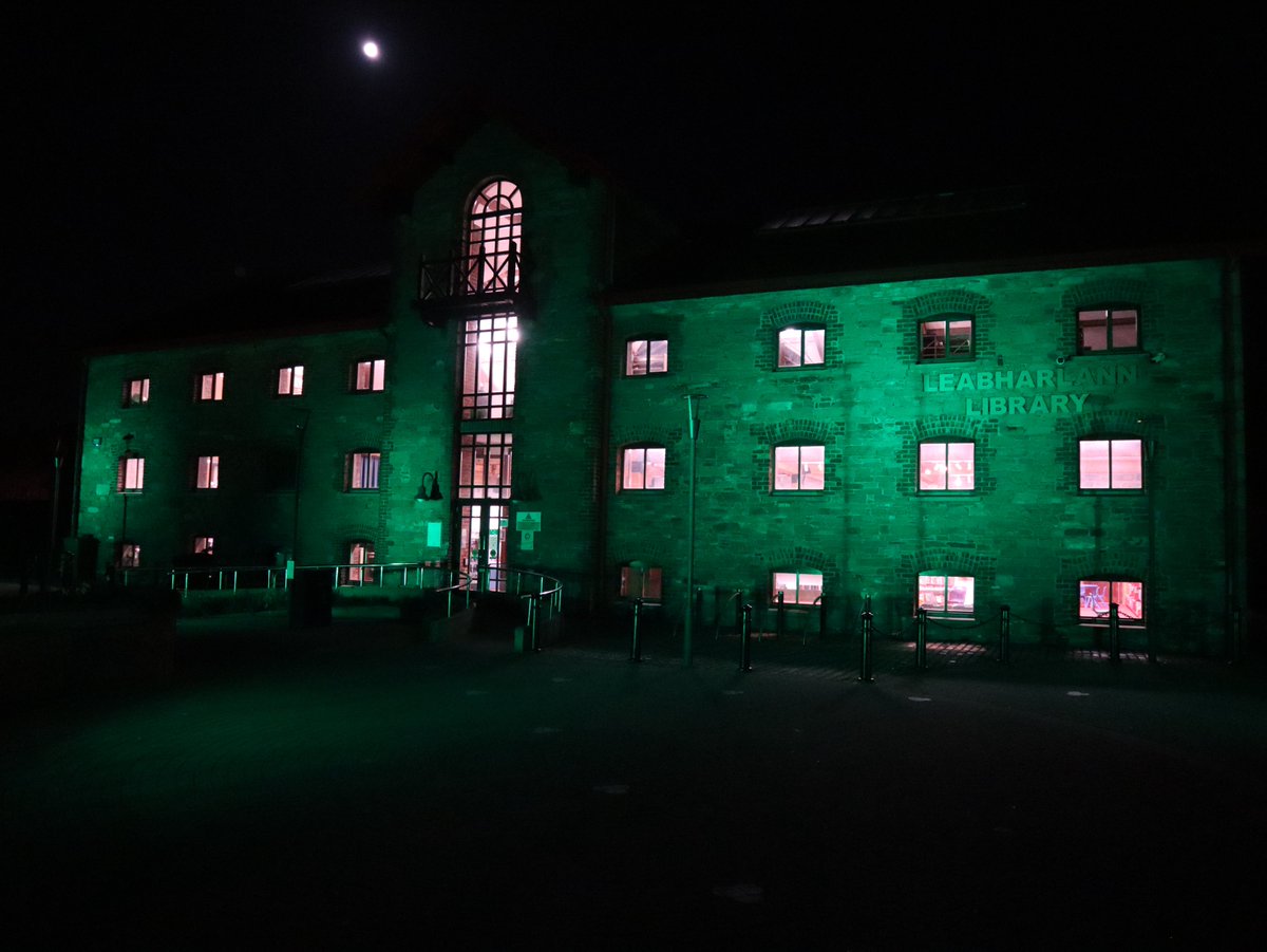 VARCITIES (@varcities1) on Twitter photo ๐ฎ๐ช๐Dundalk library's all dressed in green this weekend for St-Patrick's Day <a href="/louthcoco/">Louth County Council</a> used the new lighting system installed as part of their #VisionarySolution 2! ๐ฎ๐ช๐Dundalk library's all dressed in green this weekend for St-Patrick's Day <a href="/louthcoco/">Louth County Council</a> used the new lighting system installed as part of their #VisionarySolution 2!