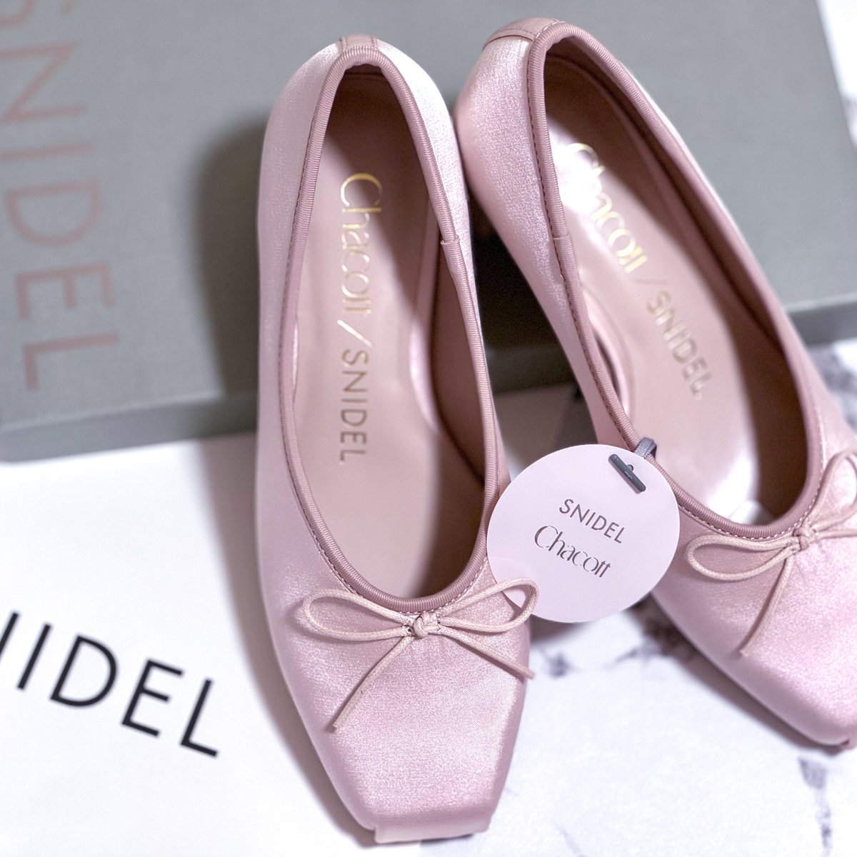 SNIDEL×Chacott 🩰 スナイデルのチャコットコラボシューズ！可愛すぎ