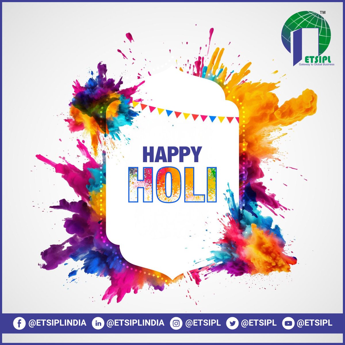 Happy Holi from Exhibitions &amp; Trade Services Pvt. Ltd.!

This Holi, we celebrate the colors of togetherness, coordination, and collaboration that drive our success in the global exhibition industry! 

Let’s continue to connect, grow, and make a global impact together!