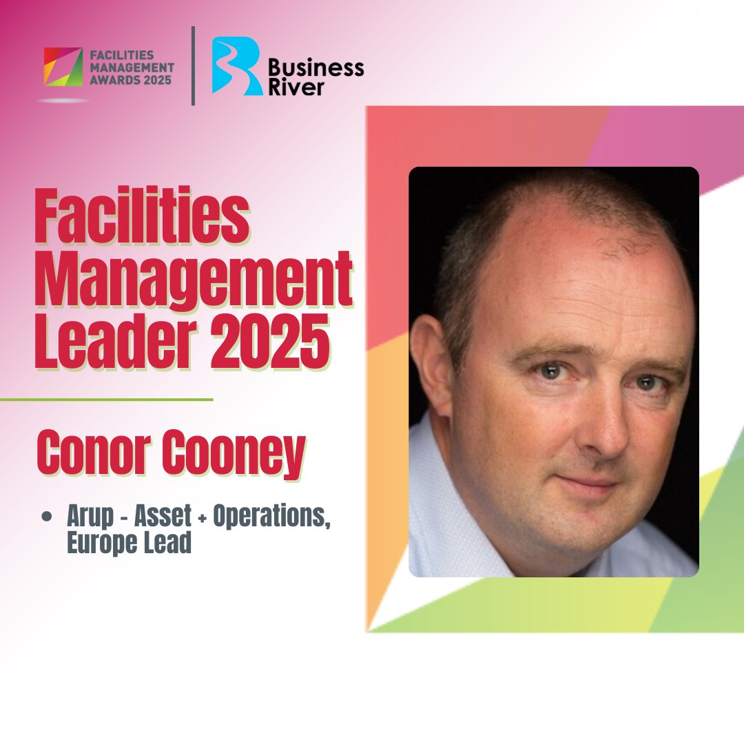 With 25 years of experience, Conor Cooney leads Arup’s Assets and Operations across Europe helping clients optimise performance and drive strategic growth. 

Congratulations to Conor on being recognised as this year’s FM Leader. A well-earned achievement! 🏆

#FMAwardsIRL