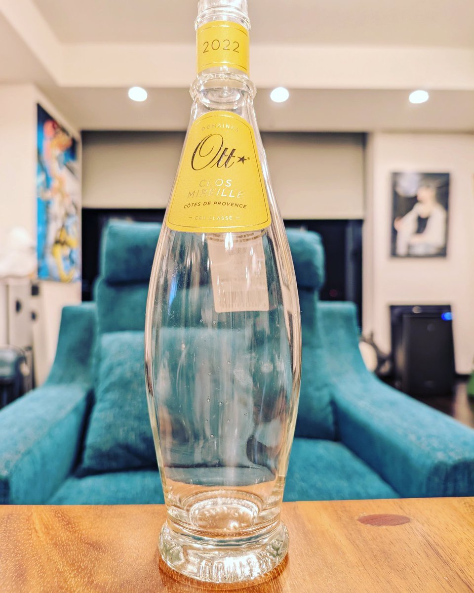 tateomif's tweet photo. 今夜は、ドメーヌ・オットのブラン・ド・ブラン・クロ・ミレイユ2022年を開けました。
I drank the 2022 Blanc De Blancs Clos Mireille of Domaines Ott this evening.
#DomainesOtt #ドメーヌオット #ClosMireille #クロミレイユ #whitewine #白ワイン #wine #ワイン #ENOTECA #エノテカ六本木 https://t.co/s5c5EOdiWo