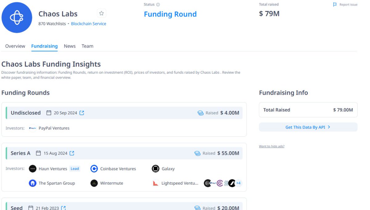 Chanh Doro (@chanhdoro) on Twitter photo ✨ĐĂNG KÝ WAITLIST DỰ ÁN #CHAOS AI
♻️<a href="/chaos_labs/">Chaos Labs</a> là dự án AI, raise được 79M USD, ngang cơ với nhiều dự án AI lớn hiện tại, đang mở cho đăng ký Waitlist.
🔸Link:
chaoslabs.xyz/ai/signup ✨ĐĂNG KÝ WAITLIST DỰ ÁN #CHAOS AI
♻️<a href="/chaos_labs/">Chaos Labs</a> là dự án AI, raise được 79M USD, ngang cơ với nhiều dự án AI lớn hiện tại, đang mở cho đăng ký Waitlist.
🔸Link:
chaoslabs.xyz/ai/signup