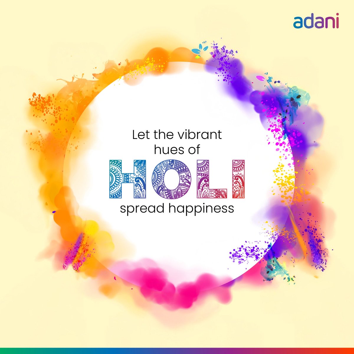Holi is a reminder that life is beautiful in all its colors. Wishing everyone a vibrant and joyful celebration. Happy Holi!