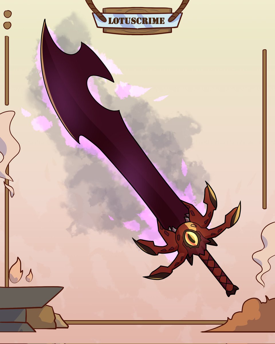 Blacksmith1412's tweet photo. Fanart of Sacrifar, Rave Master 9th sword form

#heavysword #sacrifar #fanart #ravemaster #sword #greatsword #fantasy #fantasyart #weapon #weapons #mangafanar  #blacksmith #mmorpg #dnd #dungeonsanddragons #magicitems #dnd5e #ttrpg #artofinstagram #finalfantasy #hiromashima https://t.co/5DTEPmY8eN