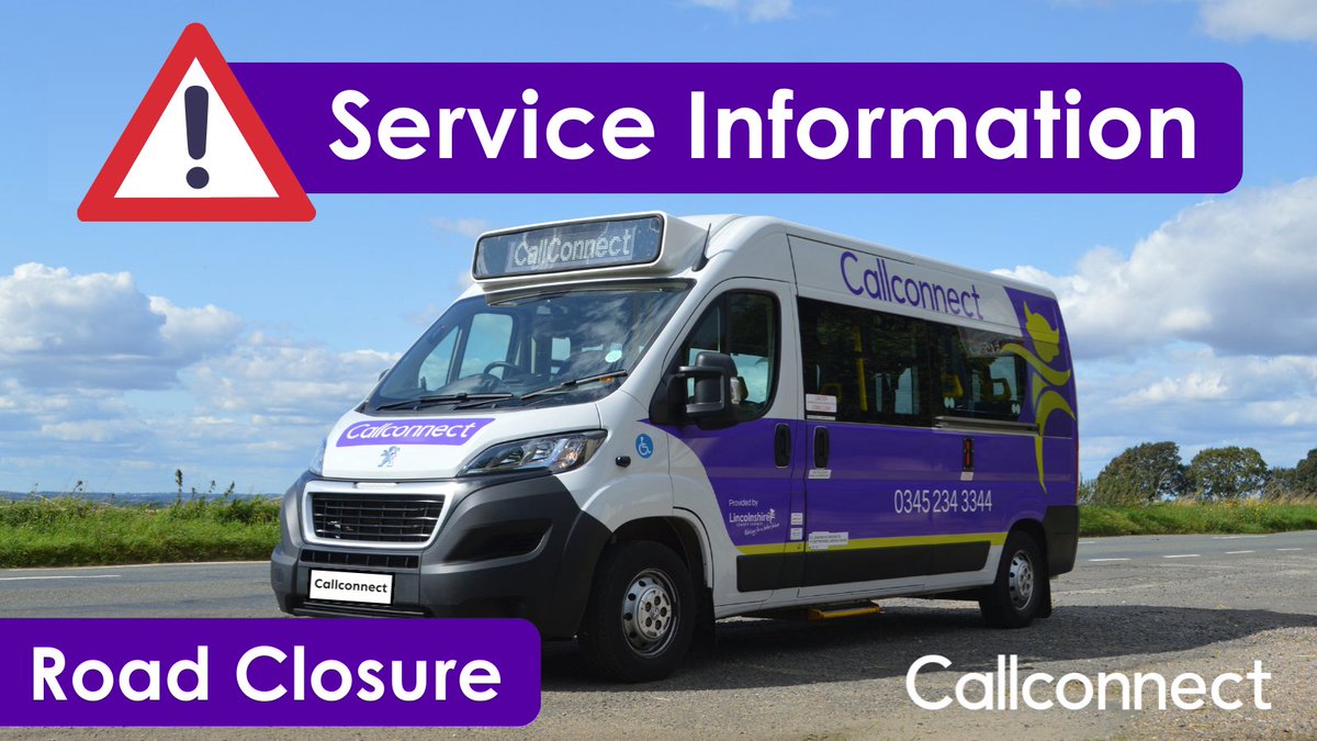 ⚠ Service 11A - SCOTHERN - WAITROSE - LINCOLN
🛑Road Closure
📅 18th - 20th March 2025

18th - 20th March 2025 - Due to a road closure during this time, the 11A Callconnect service will not be stopping at the 'Scothern - Meadow Close' 
#Scothern #Lincoln