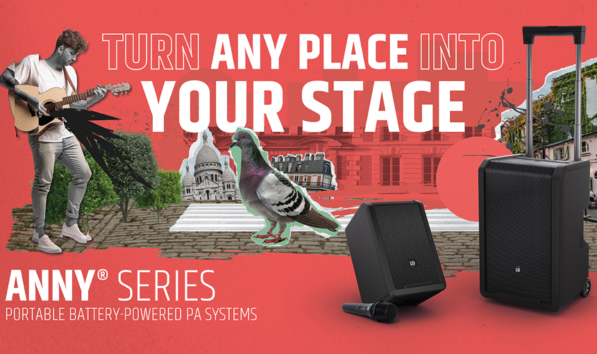 The LD Systems Anny Portable PA System is your perfect small outdoor venue solution.

Integrated 6-Channel Mixer with FX. 🔥
Up to 25 hours battery life.🔥
Bluetooth Connectivity.🔥

musicmatter.co.uk/news/ld-system…

#music #LiveMusic #paspeaker #mixer #bluetooth #LDSYSTEM