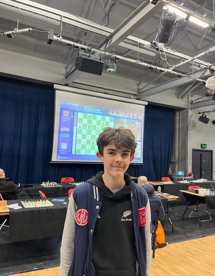 Congratulations to Kenneth Hobson who has been made an FM at 15, and Billy Fellowes, who, aged 13, is now a CM. Kenneth showed great form in Basel &amp; Billy's great performance in Isle of Wight included draws against such strong opposition as Matthew Wadsworth and Jovanka Houska.