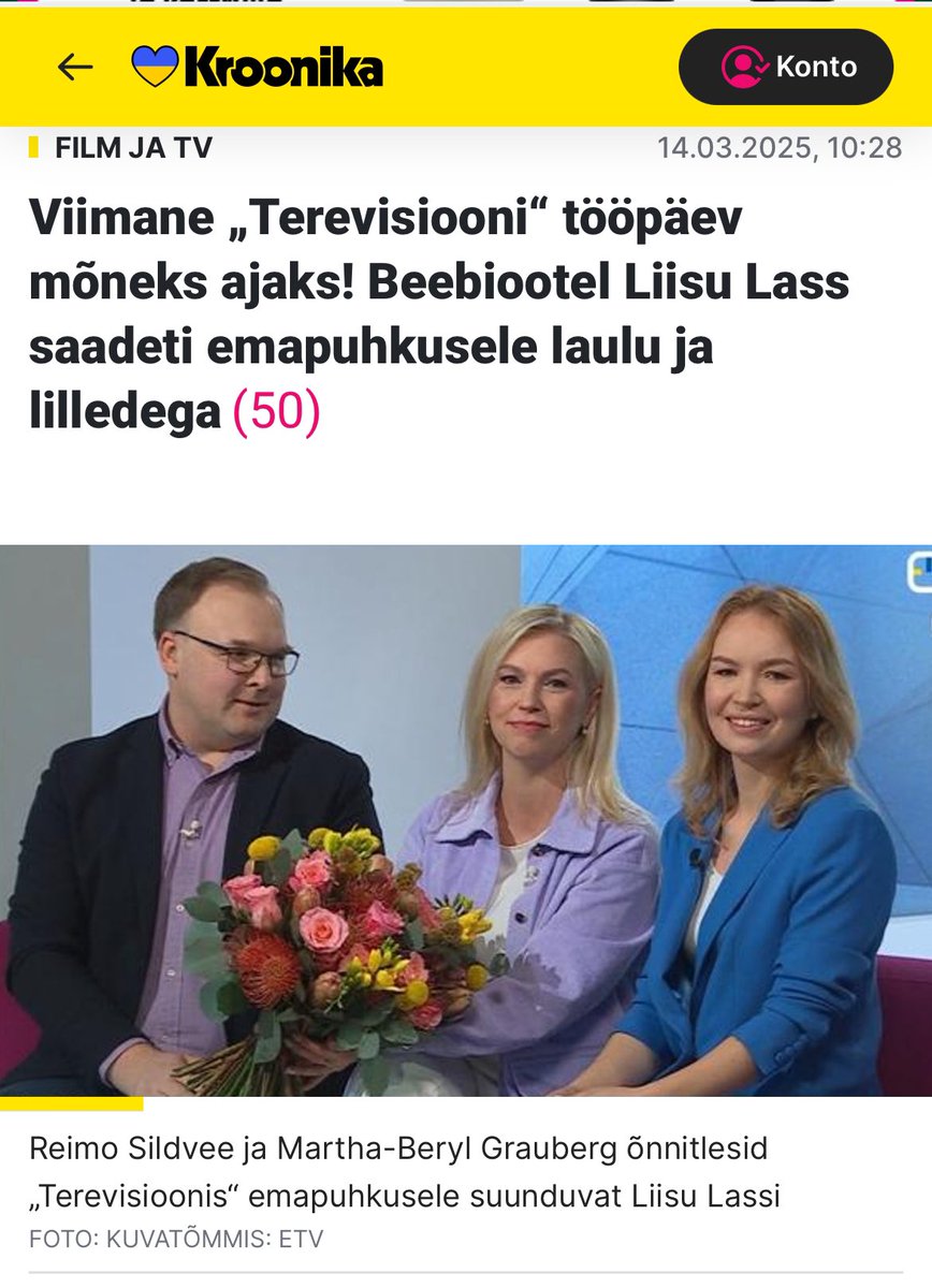 Liisu Lassi ei saadetud mitte puhkusele vaid lapsehooldustööle! 
Millal ometi lõpeb laste kasvatamise puhkuseks nimetamine? Igaüks teab, et see pole puhkus vaid vastutusrikas ja väärtuslik töö. Kindlasti mitte vähem oluline kui see töö, mida Liisu Lass saatejuhina tegi.