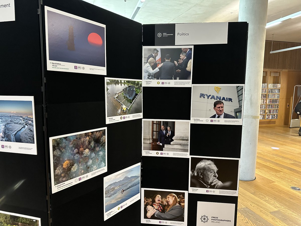 jane_last's tweet image. What a treat to see the @PressPhoto_IRL @AIBIreland Press Photographer of the Year Awards Exhibition in @DunLaoghaireTn Library today - including this winning entry from my old pal @markcondren @Independent_ie @DLR_Libraries