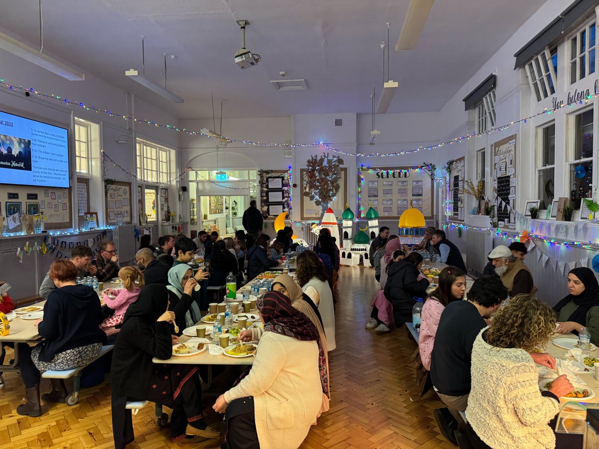 Kamal Ali (@kamalali_) on Twitter photo No fancy speeches. No months of planning. Just a school, a community, and a shared meal.
<a href="/ClythaPrimary/">Clytha Primary</a> made history with its first-ever Iftar. A moment pulled together in just a few weeks, driven by the heart of the school. And somehow, we ended up hosting nearly 100 people. No fancy speeches. No months of planning. Just a school, a community, and a shared meal.
<a href="/ClythaPrimary/">Clytha Primary</a> made history with its first-ever Iftar. A moment pulled together in just a few weeks, driven by the heart of the school. And somehow, we ended up hosting nearly 100 people.