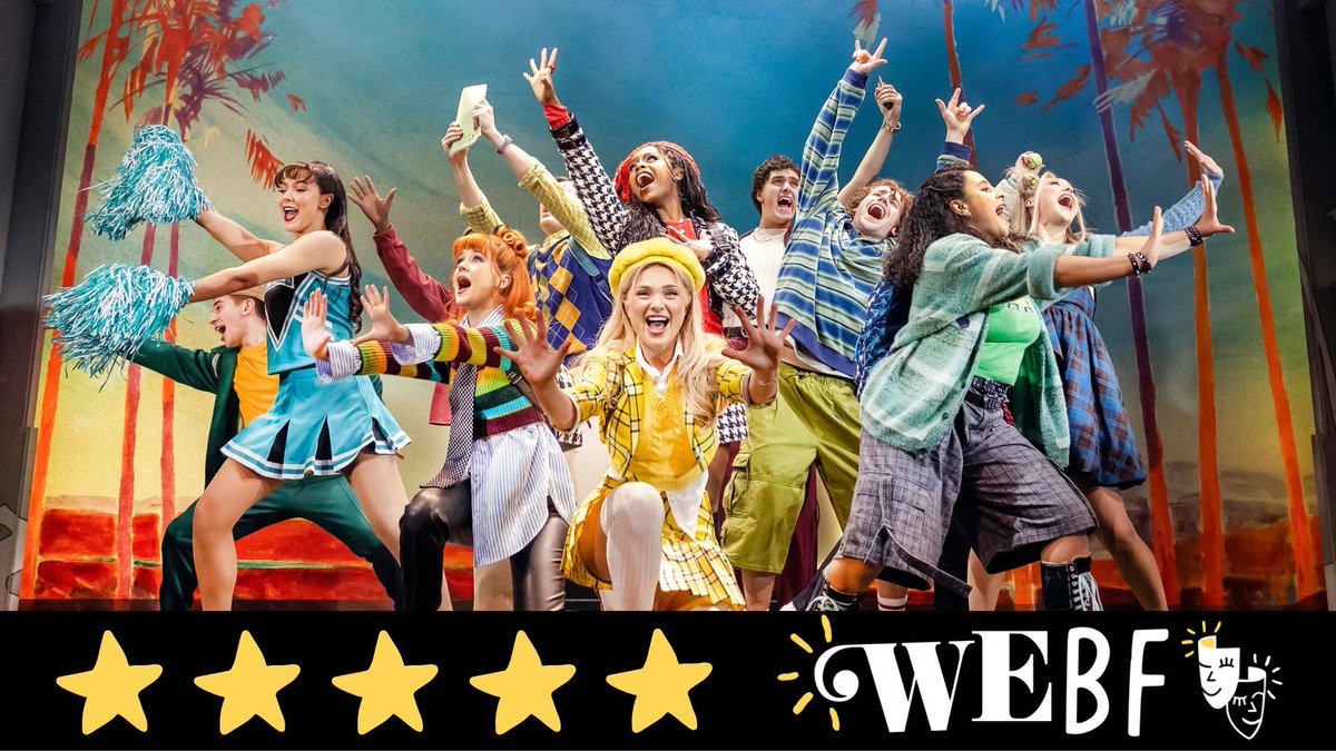 🎭 REVIEW 🎭

The modern spin on Jane Austen’s Emma, <a href="/cluelessonstage/">Clueless The Musical</a>, gets a timeless makeover, and is now playing in London's West End.

"A feel good musical with a bright catchy score, witty lyrics, and a strong, energetic young cast."

📷 Pamela Raith

westendbestfriend.co.uk/news/review-cl…